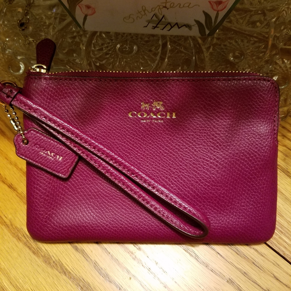Coach wristlet